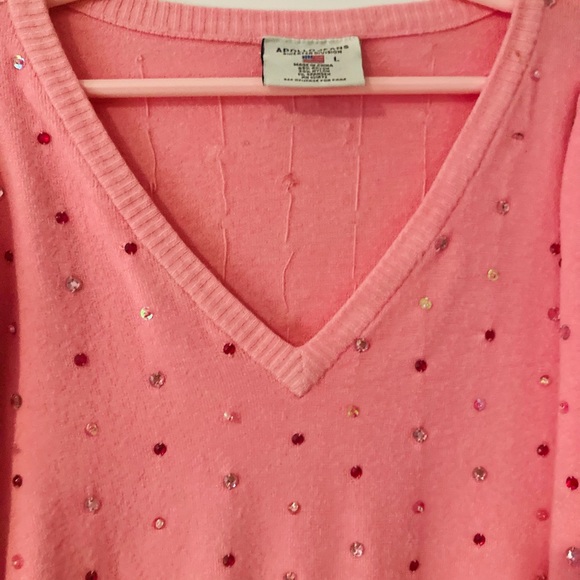 SEQUINS AND RHINESTONES SWEATER - Picture 2 of 7